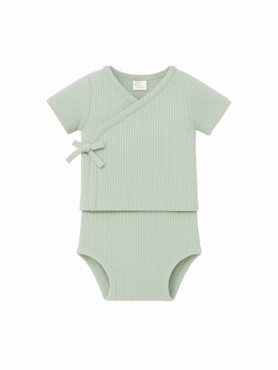 Conjunto Manga Corta Canalé