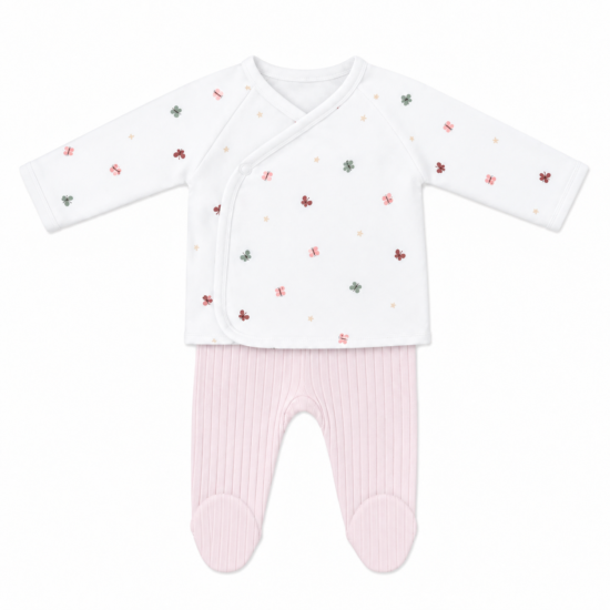 Conjunto Primera Puesta Estampado Mariposas