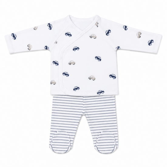 Conjunto Primera Puesta Estampado Coches