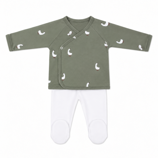 Conjunto Primera Puesta Estampado Patos