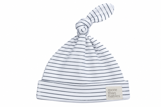 Gorrito rayas b/n